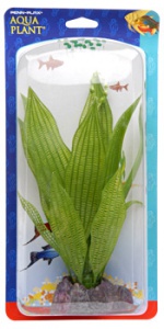 Растение пластиковое Увирандра зелёно-красная P32SU
